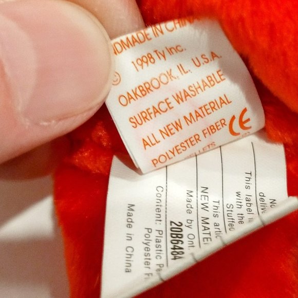 Ty Beanie Baby Santa 1998 - Picture 5 of 8